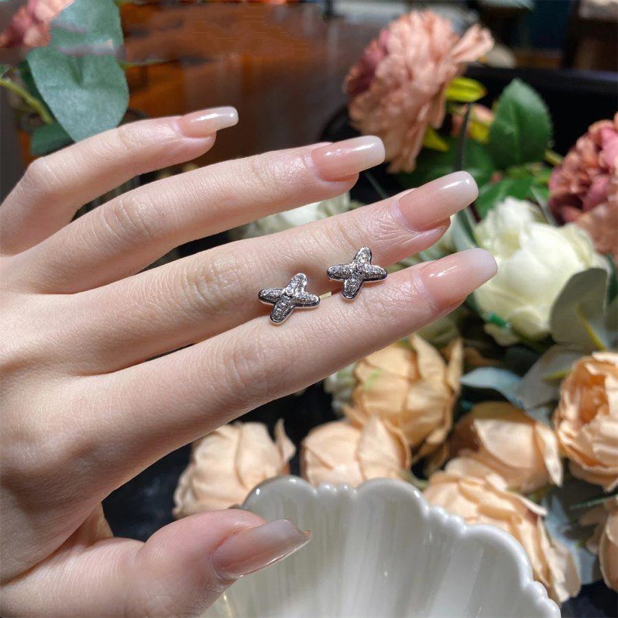 „Glow Jewelry“ JEUX DE SILBER DIAMANT OHRRINGE