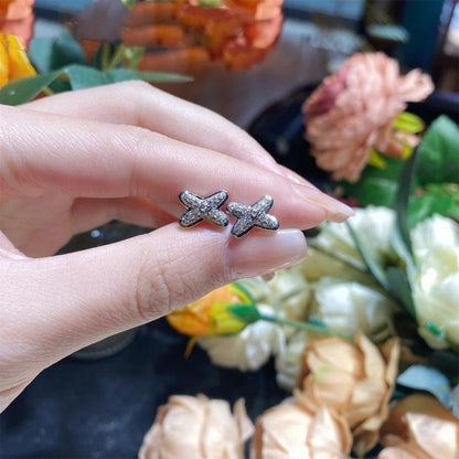 „Glow Jewelry“ JEUX DE SILBER DIAMANT OHRRINGE