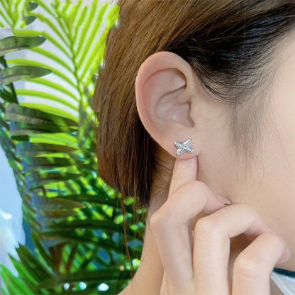 „Glow Jewelry“ JEUX DE SILBER DIAMANT OHRRINGE