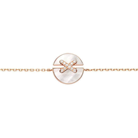 [Glow Jewelry]JEUX DE BRACELET MOP PINK GOLD DIAMONDS