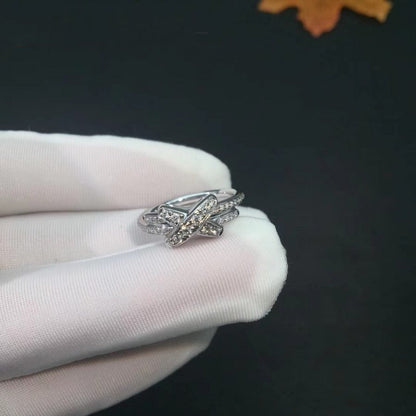 [Glow Jewelry]JEUX DE SILVER DIAMOND RING