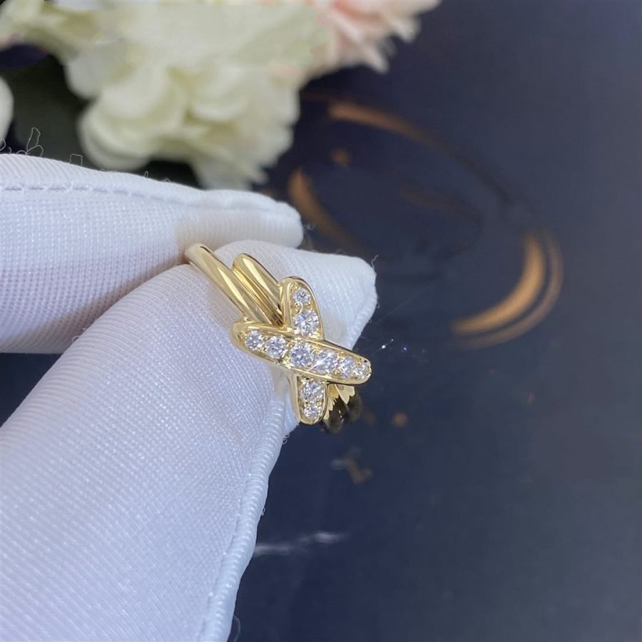 „Glow Jewelry“ GOLDBRILLANTRING