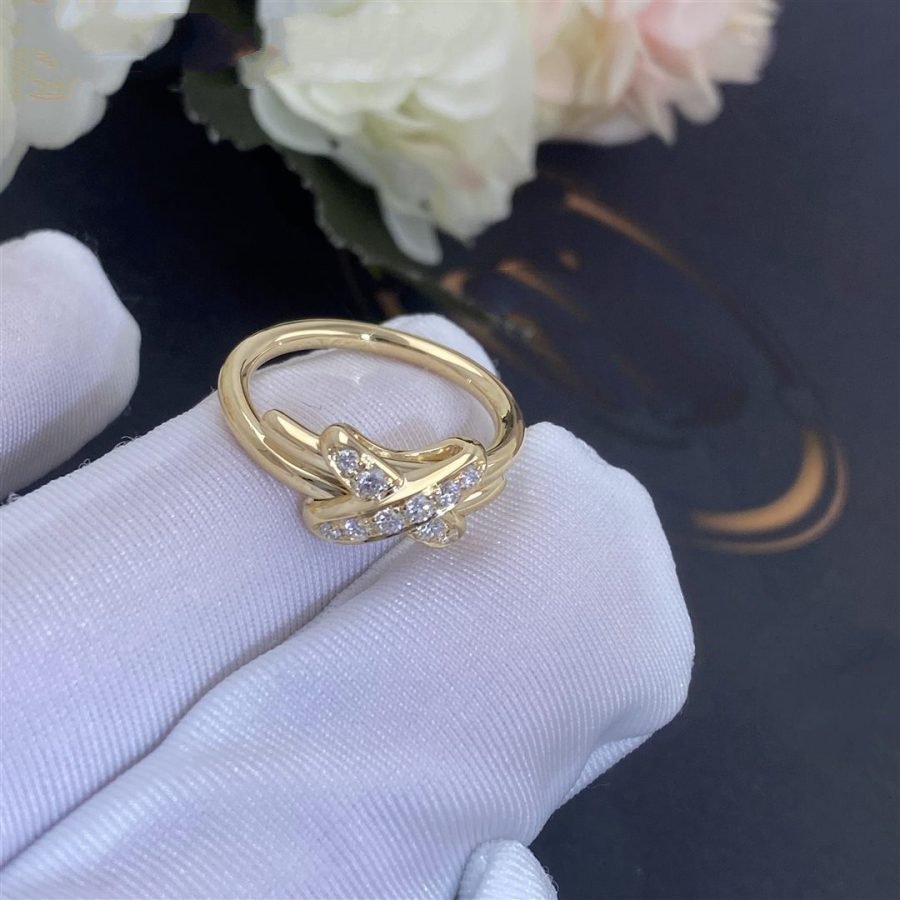 „Glow Jewelry“ GOLDBRILLANTRING
