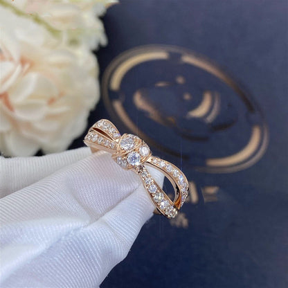 [Glow Jewelry]LIENS PINK GOLD DIAMOND RING