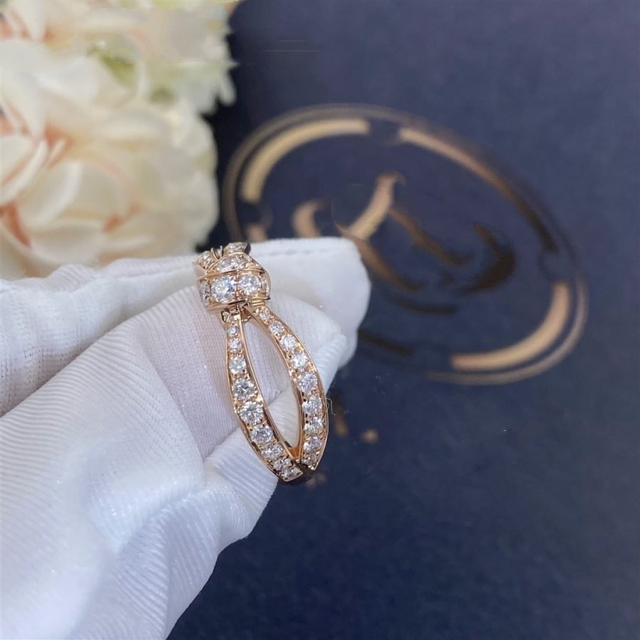 [Glow Jewelry]LIENS PINK GOLD DIAMOND RING