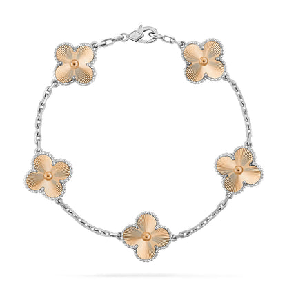 [Glow Jewelry] 新着クローバー5モチーフレーザーブレスレットコレクション