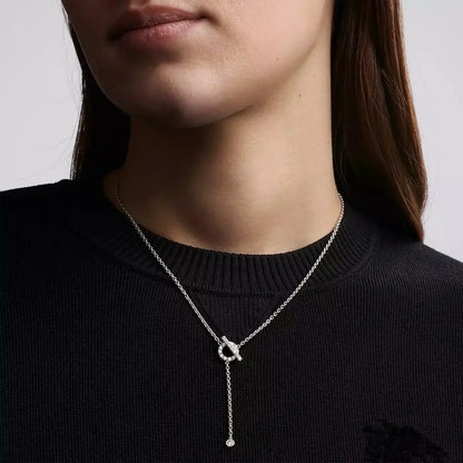 ¡®Glow Jewelry¡¯FINESSE SILVER DIAMOND NECKLACE