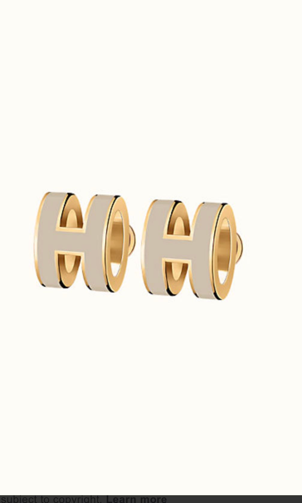 „Glow Jewelry“ MINI POP H GOLD OHRRINGE GRAU