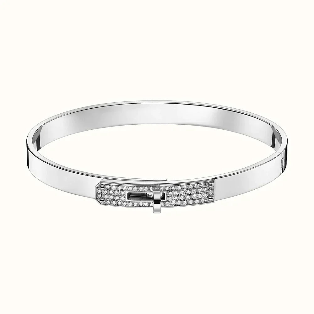 [Glow Jewelry]KELLY SILVER DIAMOND BRACELET