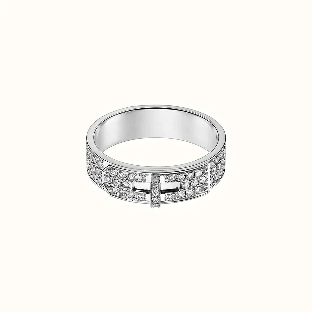 „Glow Jewelry“ SILBER DIAMANTENRING KELLY