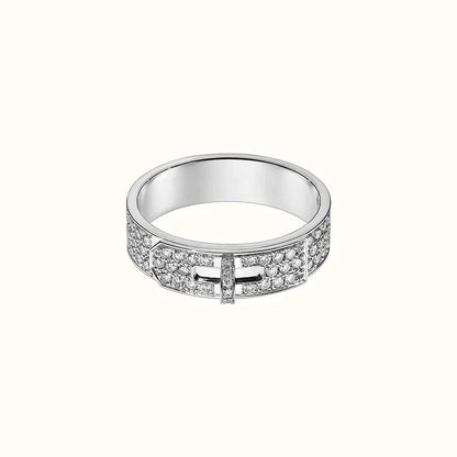 „Glow Jewelry“ SILBER DIAMANTENRING KELLY