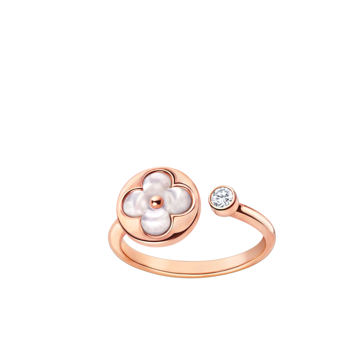 ¡®Glow Jewelry¡¯SUN 1 DIAMOND PINK MOP RING