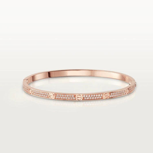 „Glow Jewelry“ LOVE BRACELET 3,65 MM DIAMANTBESETZT