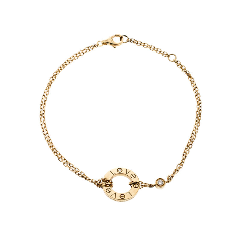 ¡®Glow Jewelry¡¯LOVE BRACELET 2 DIAMOND