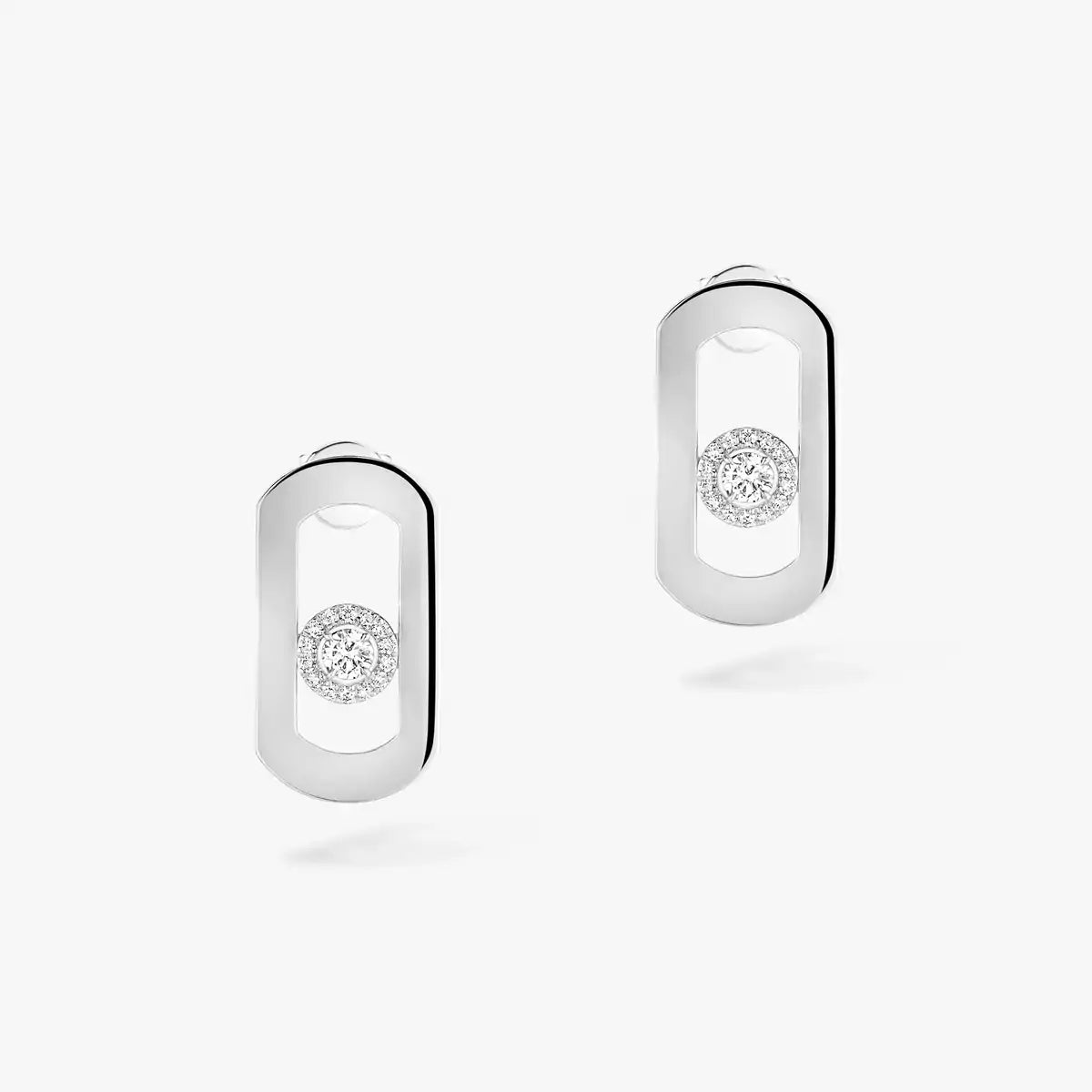 [Glow Jewelry]So Move Diamond Earrings in Yellow Gold