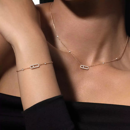 [Glow Jewelry]Diamond Necklace Move Uno