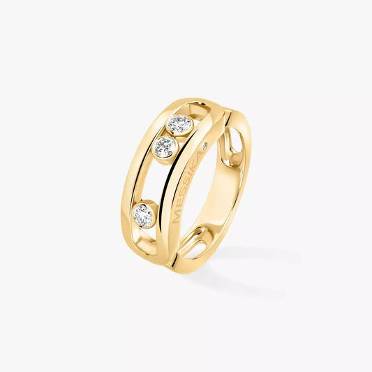 [Glow Jewelry] MoveGold Diamond Ring