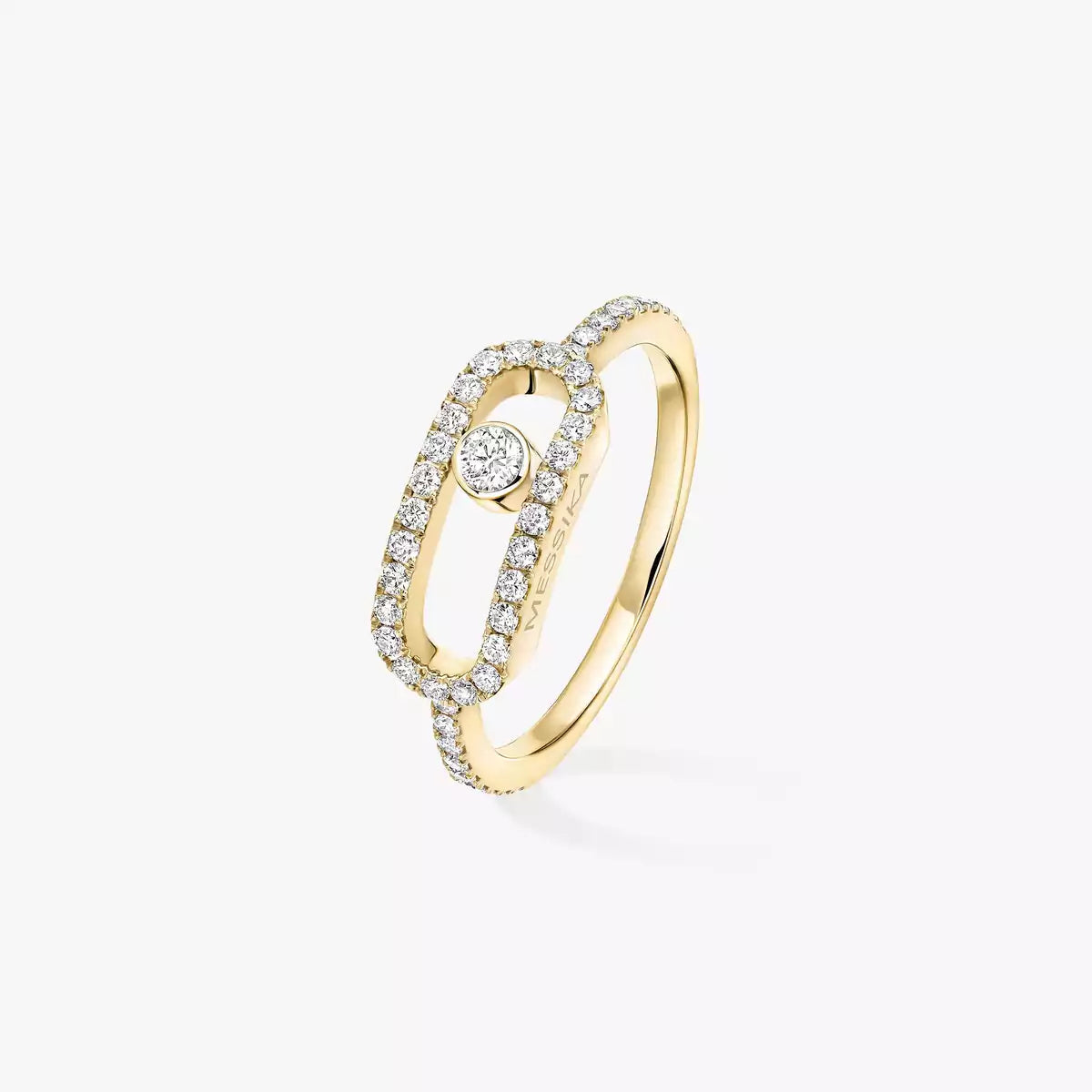 [Glow Jewelry]Move Uno Diamond Ring in Gold