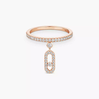 [Glow Jewelry]Move Uno Diamond Ring