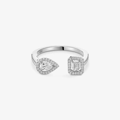[Glow Jewelry]My Twin Toi Gold Diamond Ring