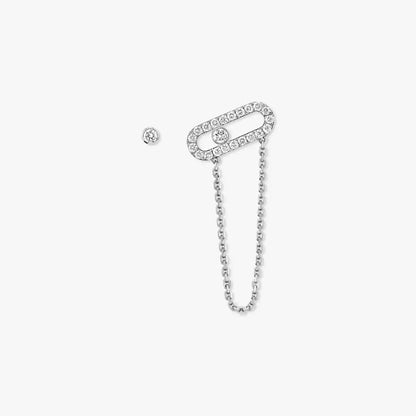 [Glow Jewelry]Move Uno Diamond Earrings