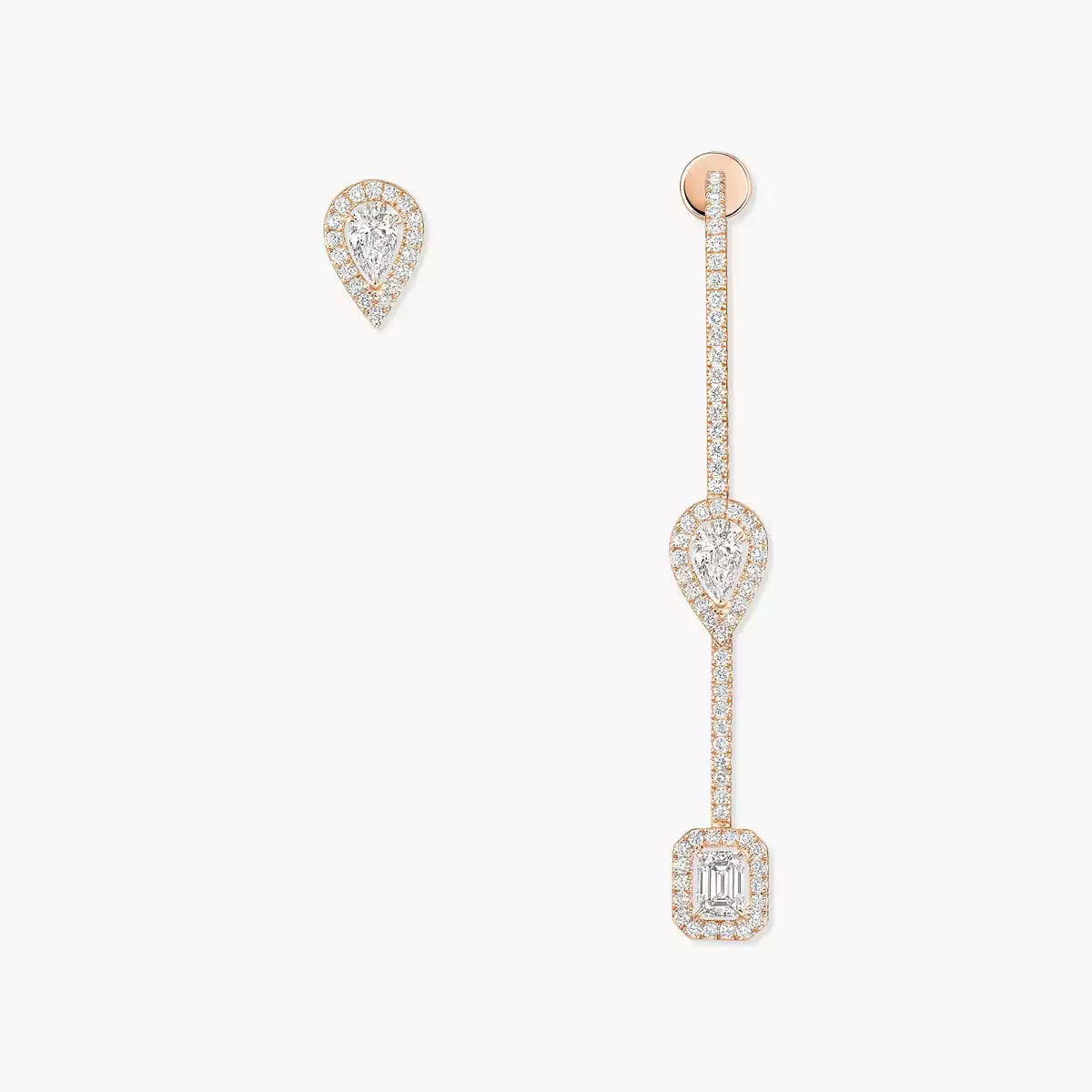 [Glow Jewelry]Diamond Drop Earrings My Twin