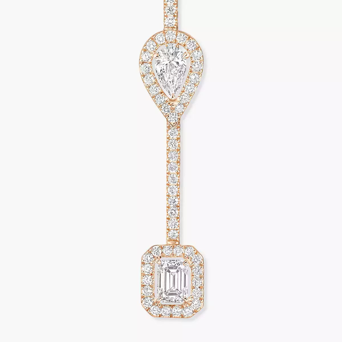 [Glow Jewelry]Diamond Drop Earrings My Twin