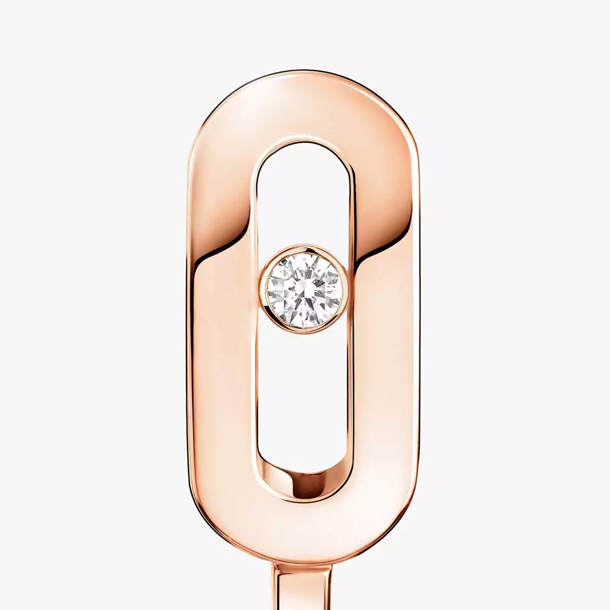[Glow Jewelry]Diamond Mini Hoop Earrings Move Classique