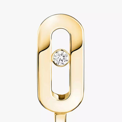 [Glow Jewelry]Diamond Mini Hoop Earrings Move Classique
