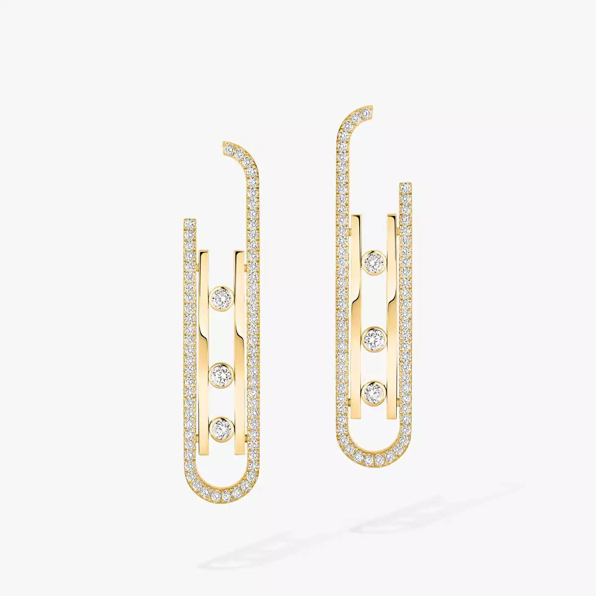 [Glow Jewelry]Diamond Pendant Earrings Move 10Th