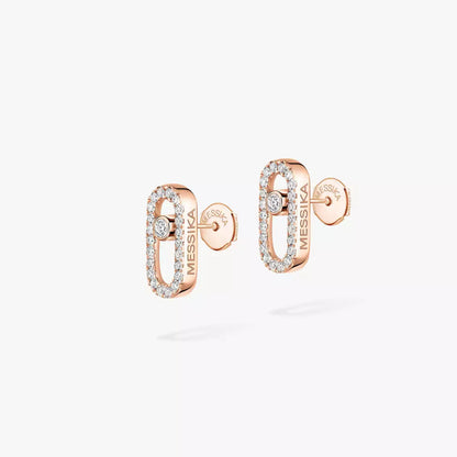 [Glow Jewelry]Move Uno Diamond Earrings