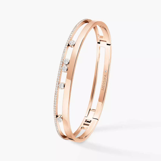 [Glow Jewelry]Move Romane Diamond Bangle Bracelet
