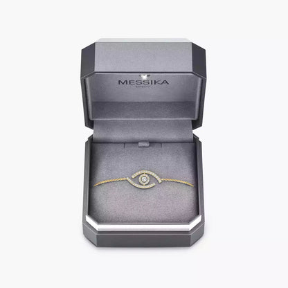 [Glow Jewelry]Lucky Eye Pave-Set Diamond Bracelet