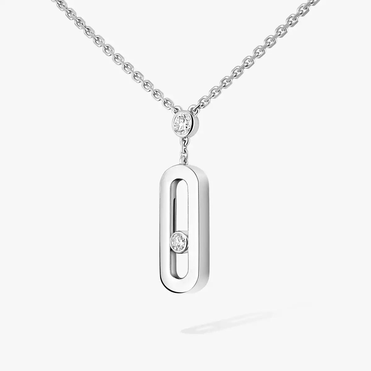 [Glow Jewelry] Move Uno Gold Diamond Long Necklace