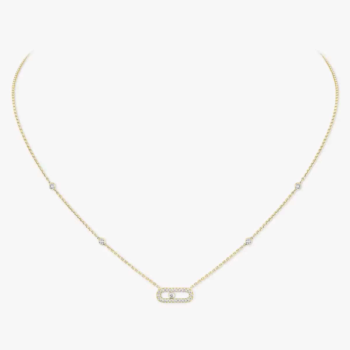 [Glow Jewelry]Diamond Necklace Move Uno