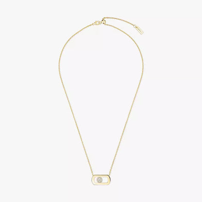 [Glow Jewelry]So Move Diamond Necklace in Gold