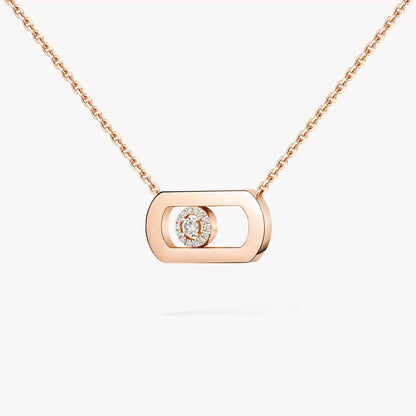 [Glow Jewelry]So Move Diamond Necklace in Gold