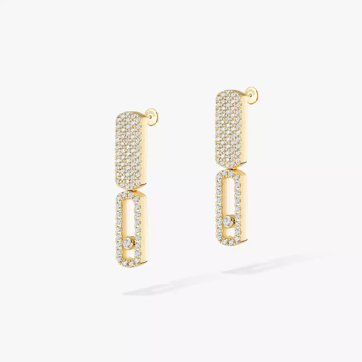[Glow Jewelry]Imperial Move SM Diamond Earrings