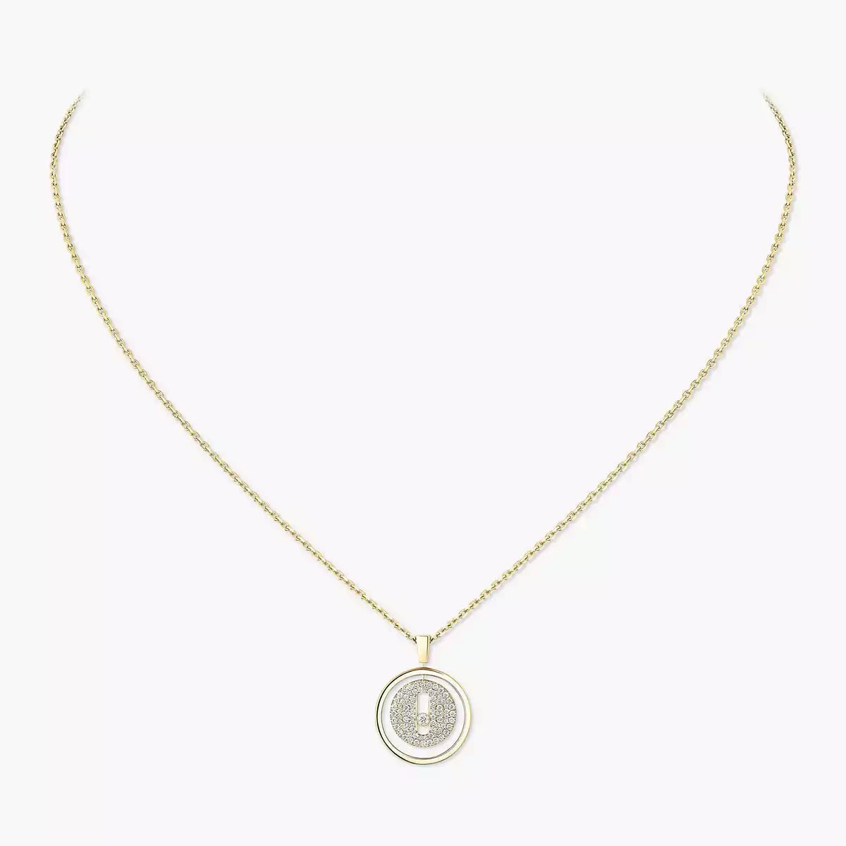[Glow Jewelry] Lucky Move Diamond Necklace
