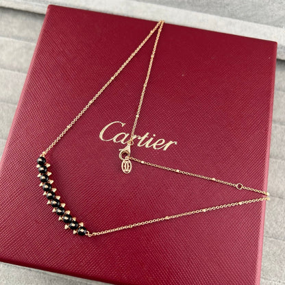 [Glow Jewelry]NEW STUD COLORED GEM PENDANT NECKLACE
