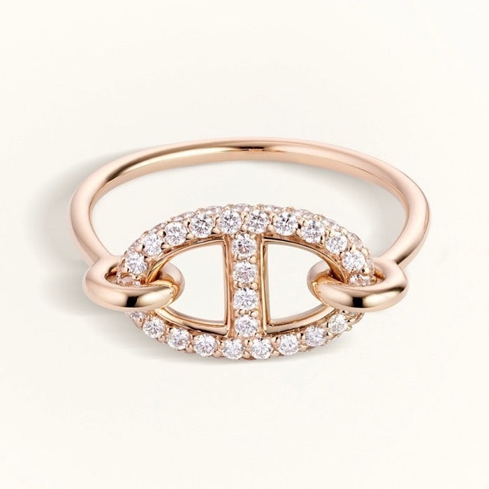 „Glow Jewelry“ RONDE KLEINER DIAMANTRING