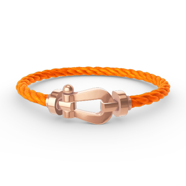 [Glow Jewelry]FORCE LARGE HORSESHOE NO DIAMOND BRACELET ROSE GOLD