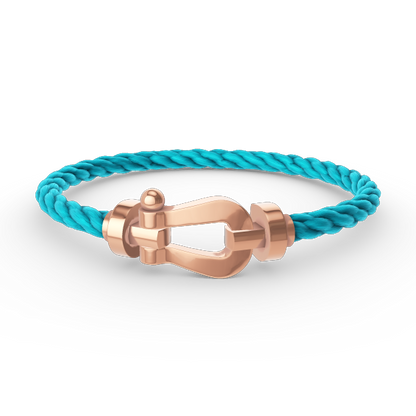 [Glow Jewelry]FORCE LARGE HORSESHOE NO DIAMOND BRACELET ROSE GOLD