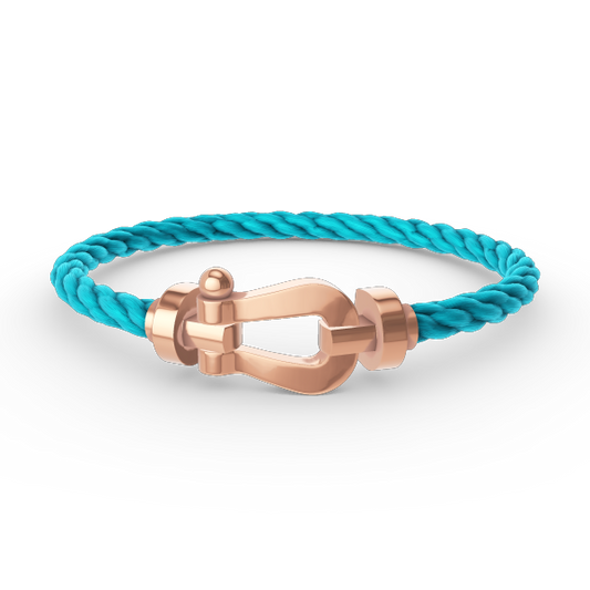 ¡®Glow Jewelry¡¯FORCE LARGE HORSESHOE NO DIAMOND BRACELET ROSE GOLD