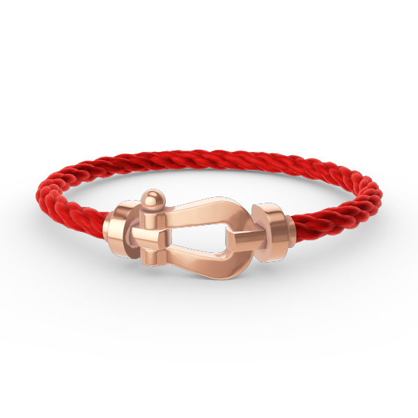 [Glow Jewelry]FORCE LARGE HORSESHOE NO DIAMOND BRACELET ROSE GOLD
