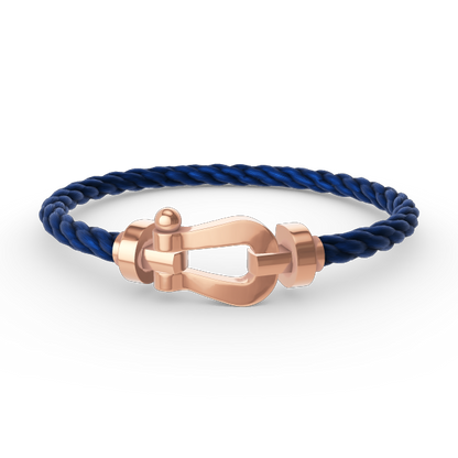 ¡®Glow Jewelry¡¯FORCE LARGE HORSESHOE NO DIAMOND BRACELET ROSE GOLD