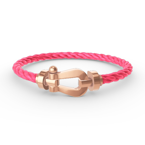 ¡®Glow Jewelry¡¯FORCE LARGE HORSESHOE NO DIAMOND BRACELET ROSE GOLD