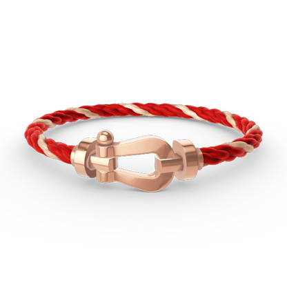 ¡®Glow Jewelry¡¯FORCE LARGE HORSESHOE NO DIAMOND BRACELET ROSE GOLD