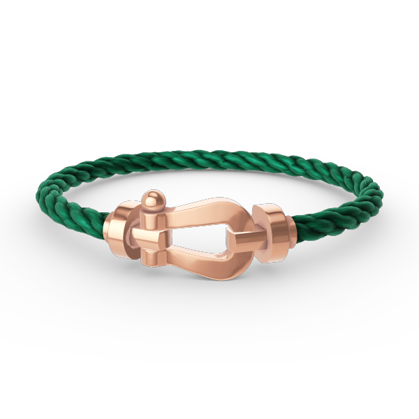 [Glow Jewelry]FORCE LARGE HORSESHOE NO DIAMOND BRACELET ROSE GOLD