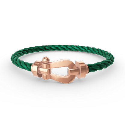 ¡®Glow Jewelry¡¯FORCE LARGE HORSESHOE NO DIAMOND BRACELET ROSE GOLD